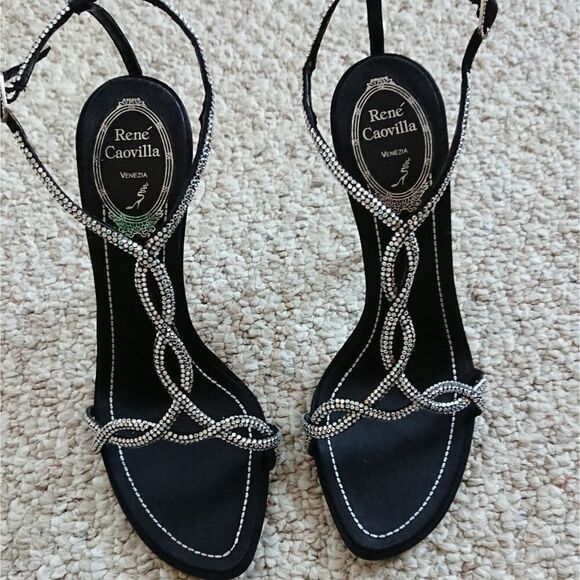 Rene Caovilla Brand new classic Stiletto Heel size 6.5 - Picture 3 of 11